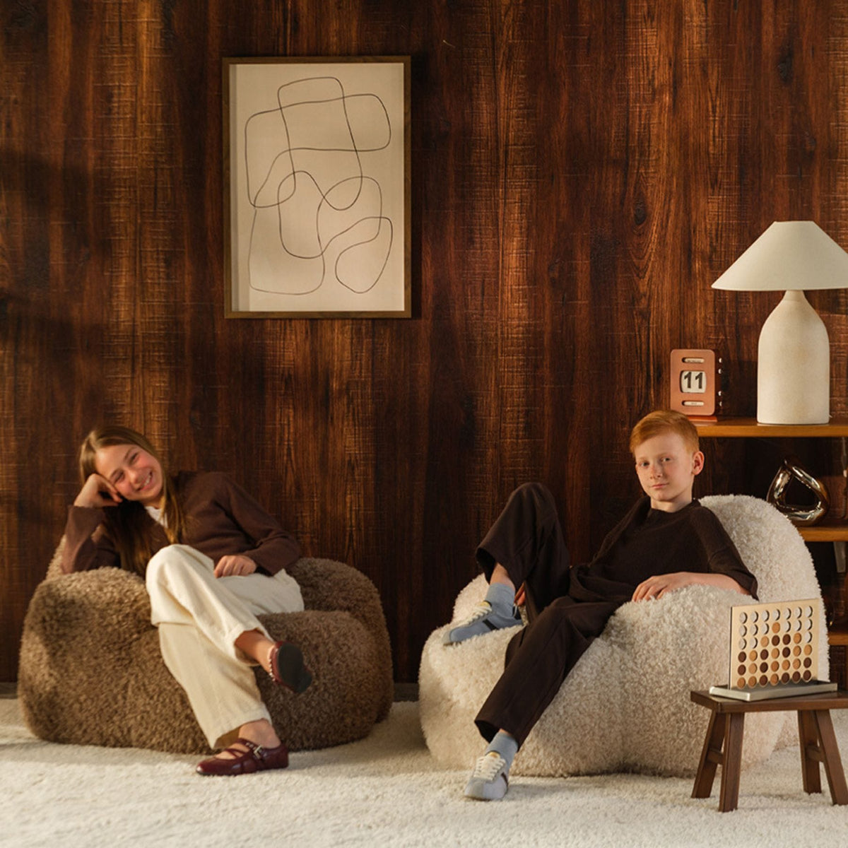 Polstermöbel wigiwama Momo Chair - Loungesessel für Teenager | OEKO-TEX, handgefertigt in der EU
