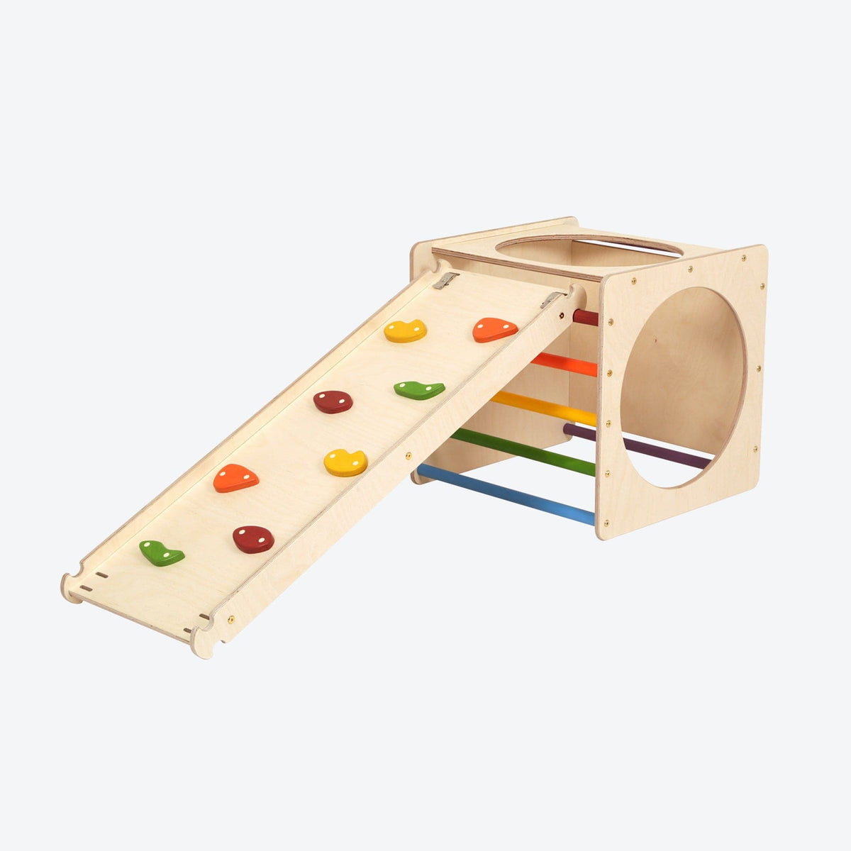 Kletterwürfel Kletterwürfel Set groß Regenbogen
