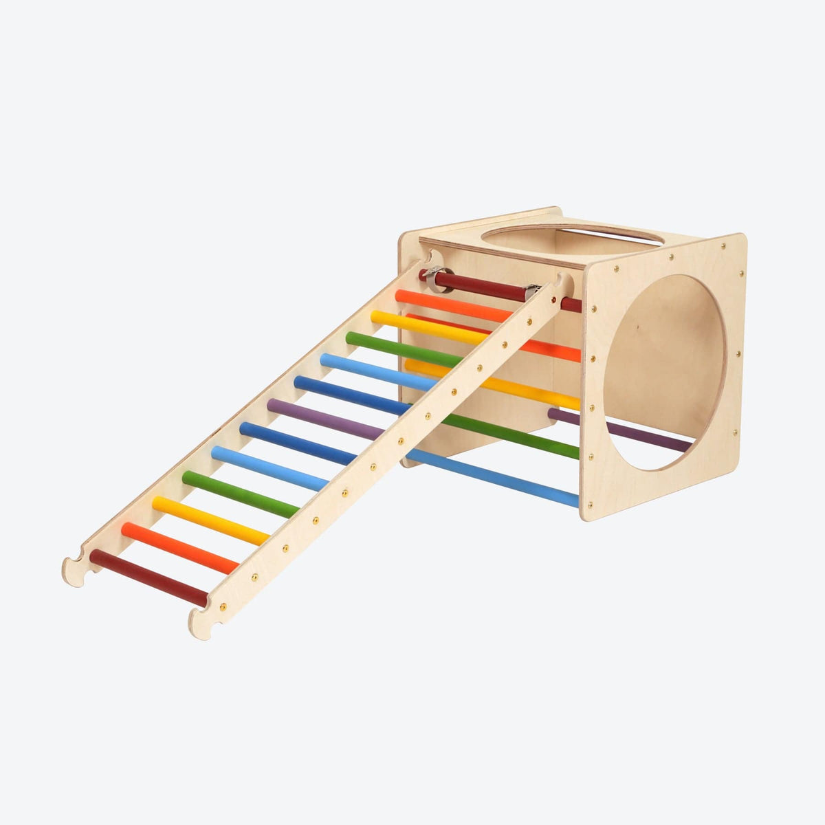 Kletterwürfel Kletterwürfel Set groß Regenbogen