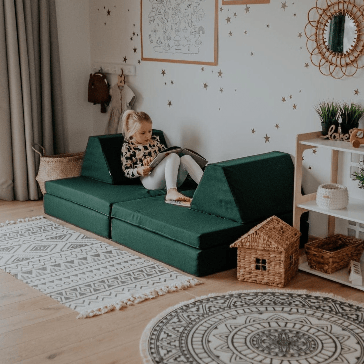 Polstermöbel Kindersofa Kindercouch Spielsofa Klappbar