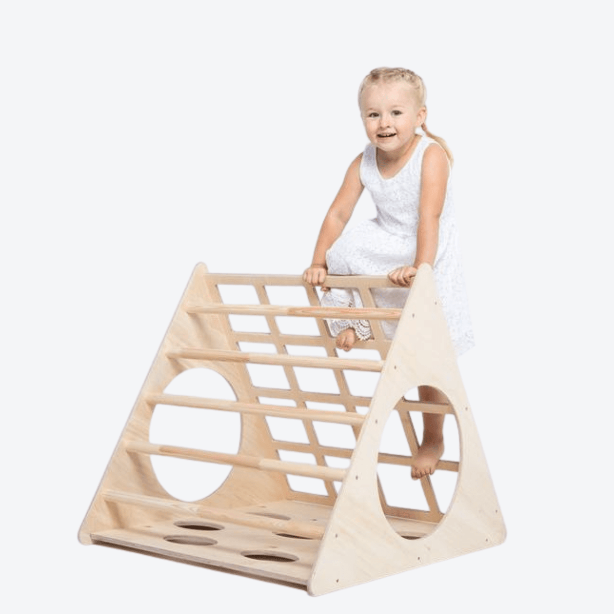 Kletterdreieck Kletterdreieck Pikler 4 Seiten – Indoor Kletterspaß für Kids