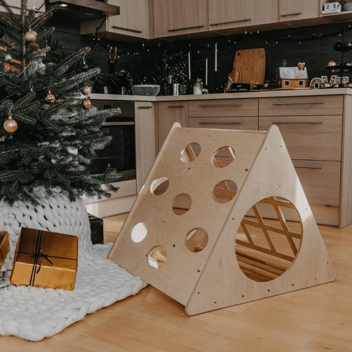 Kletterdreieck Kletterdreieck Pikler 4 Seiten – Indoor Kletterspaß für Kids