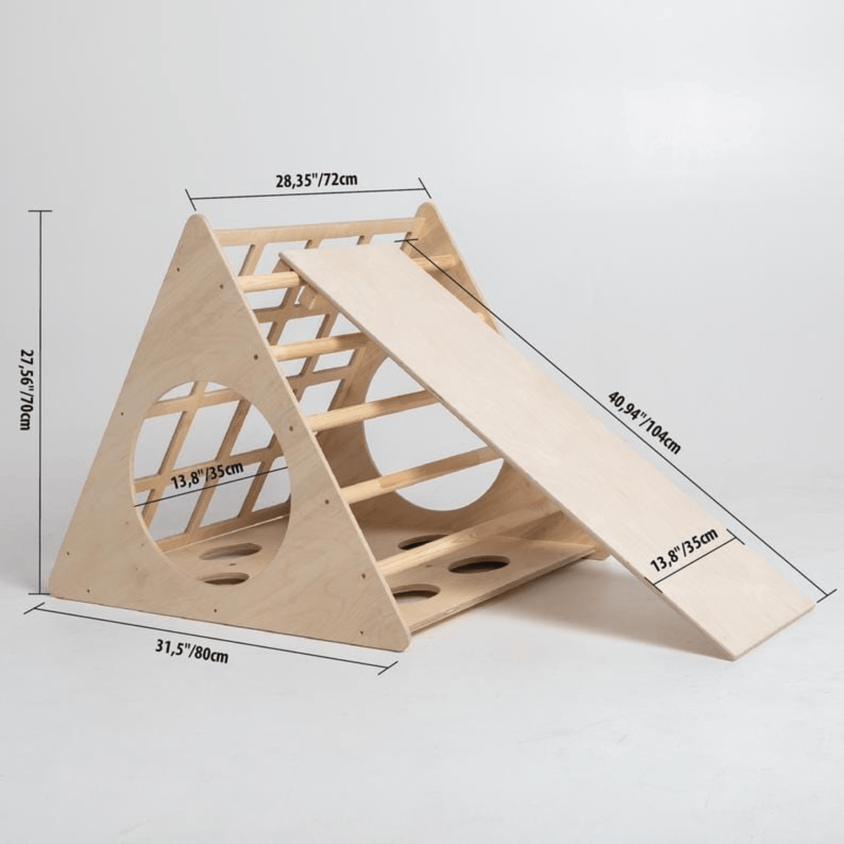 Kletterdreieck Kletterdreieck Pikler 4 Seiten – Indoor Kletterspaß für Kids