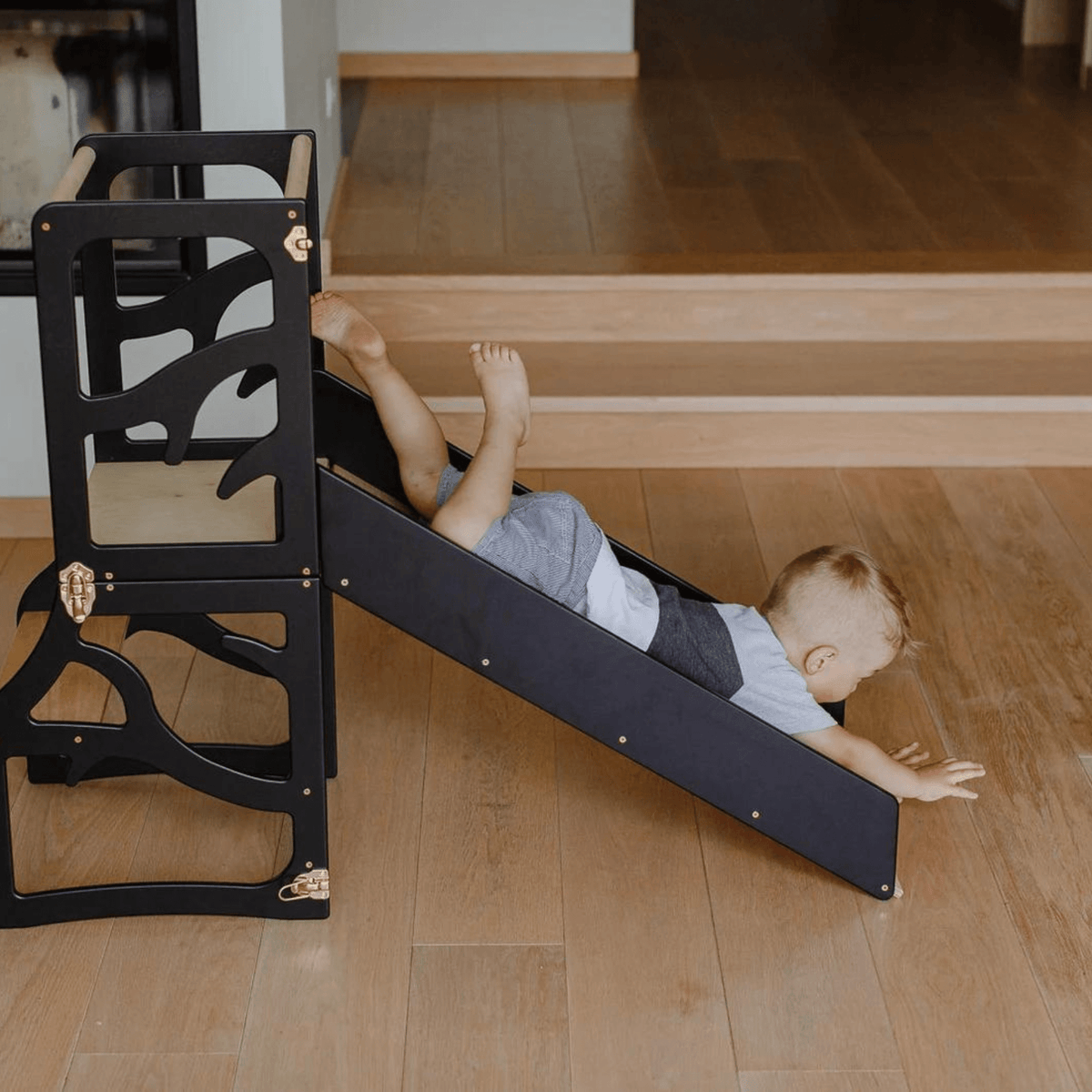 Learning Tower Lernturm Learning Tower 3in1 Schwarz