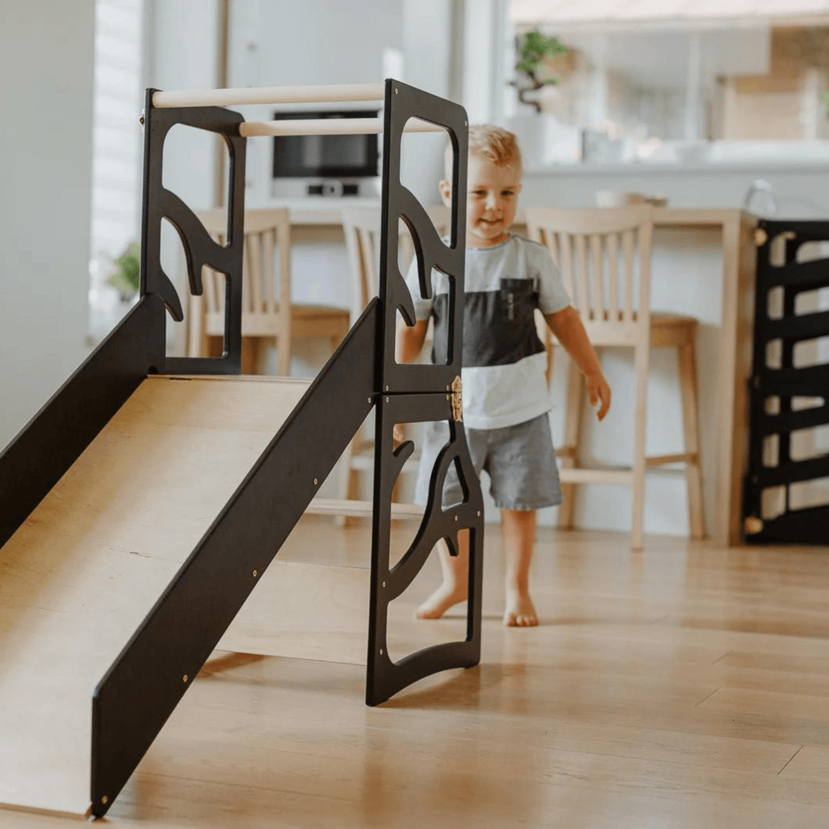 Learning Tower Lernturm Learning Tower 3in1 Schwarz