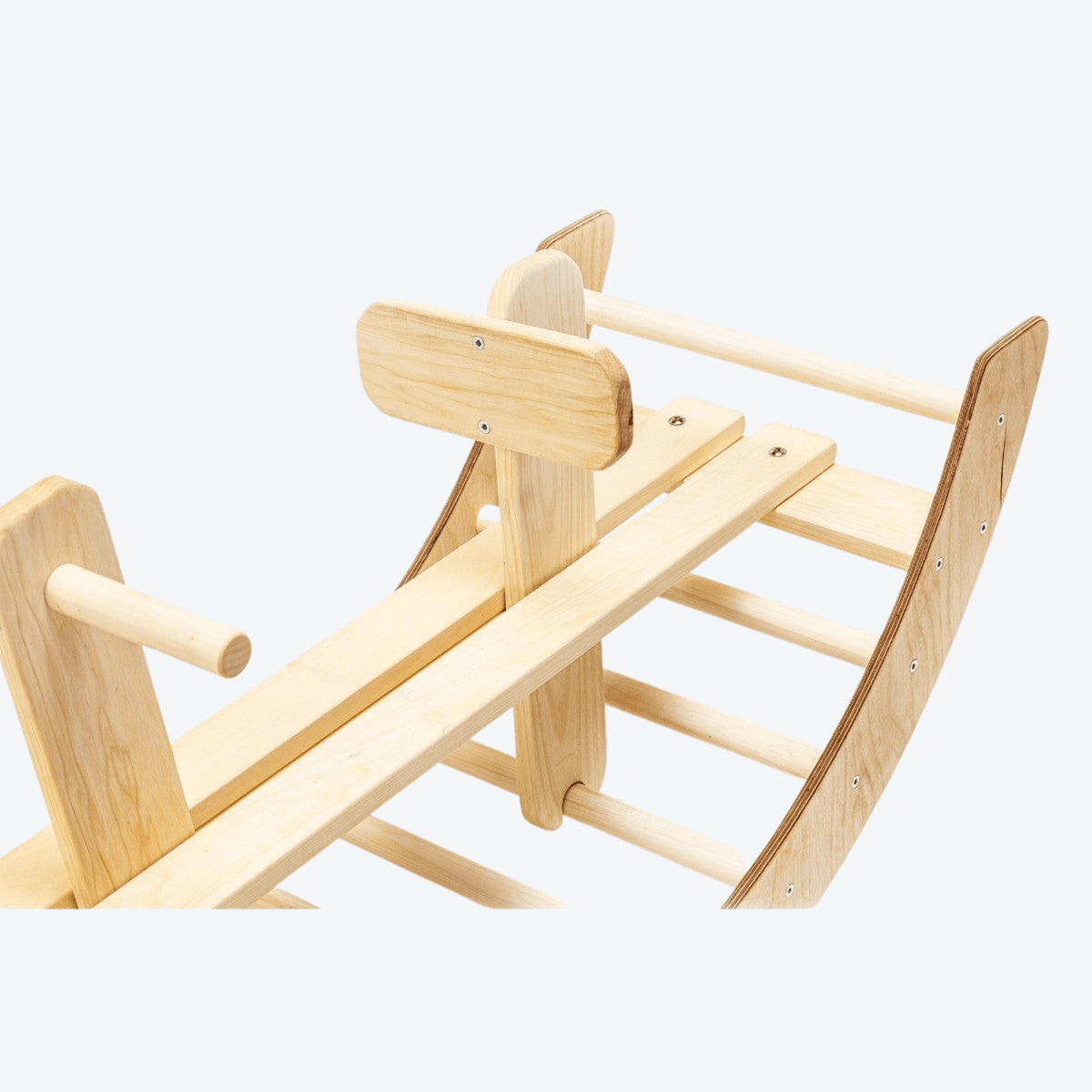 Kletterbogen Kletterbogen Pikler Bogen mit Sitz Natur (optional)